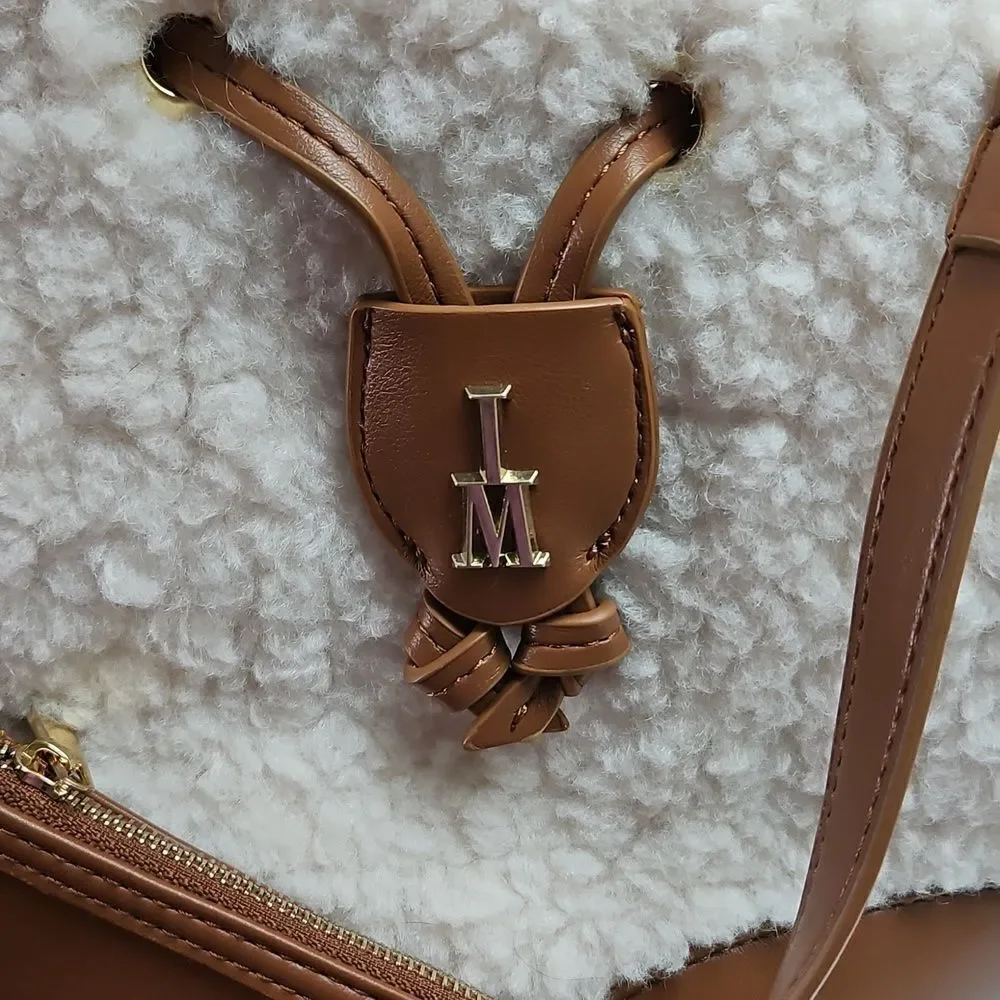Issac Mizrahi Fuzzy Crossbody Bag